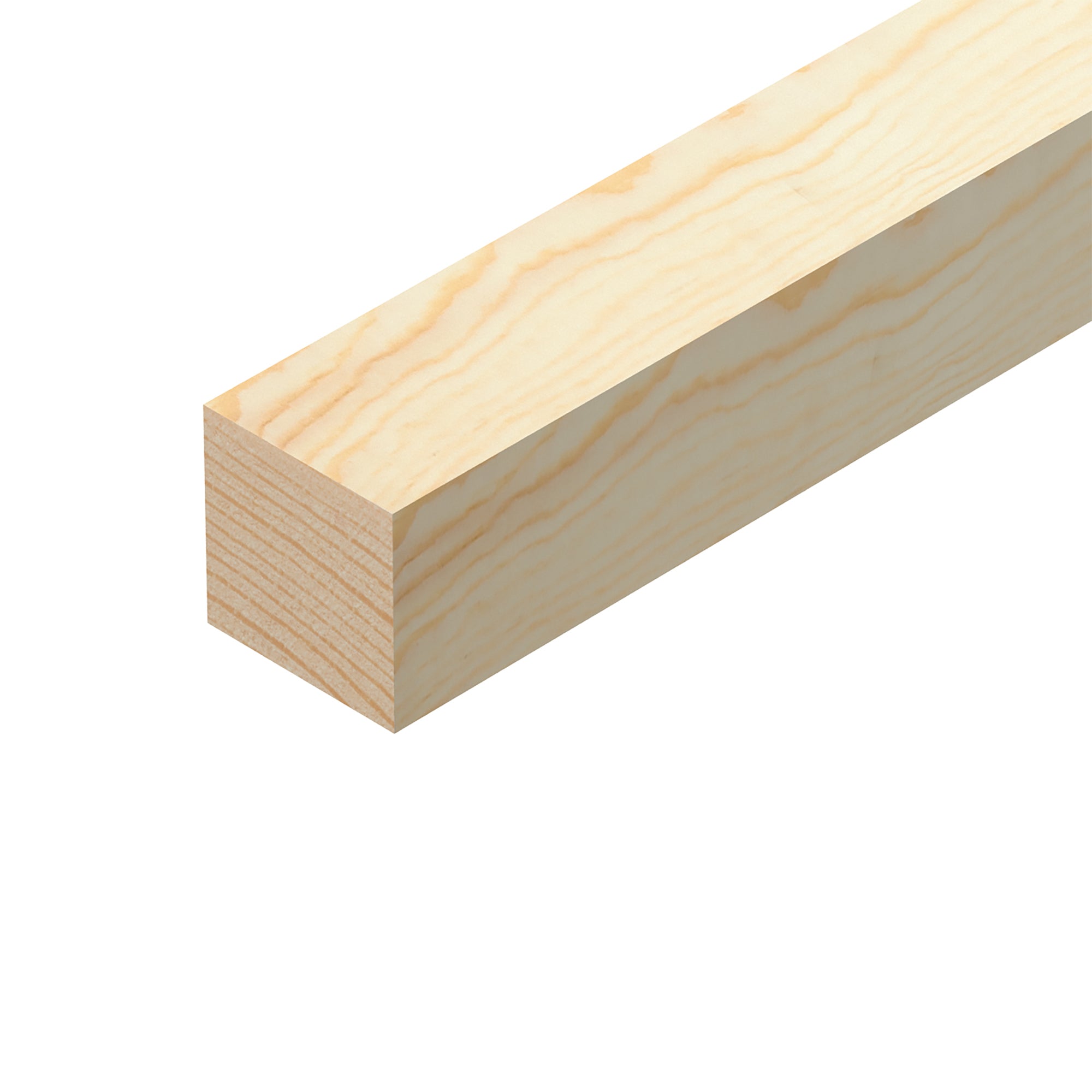 Cheshire Mouldings Clear Pine Planed Square Stripwood Natural 2.4Mtr x 21mm x 21mm TM624 | PEFC Certified | PSE Pine Timber Strip | Planed Softwood Batten | Wooden Moulding Trim Strip - Image 2